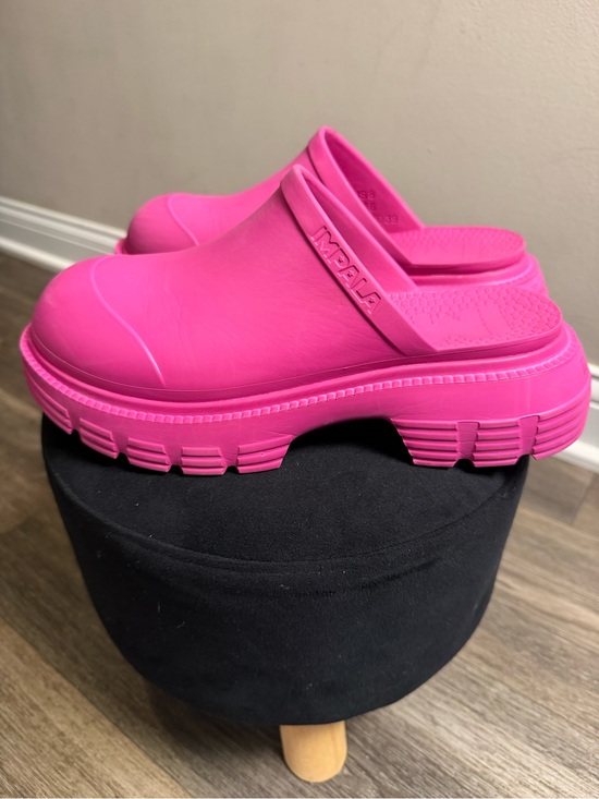 Impala Shoes - Impala Bubble Soft Mules- Hot Pink